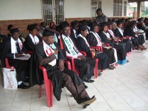 Ceremonie de collation de grades académiques en ville de Beni